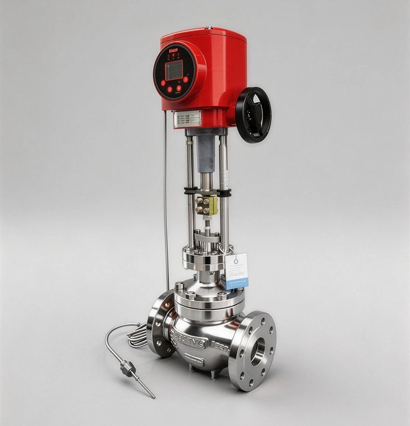 Electric Temperature Control Valve Stainless Steel Electric Temperature Control Valve
